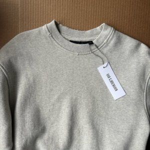 Distressed sweatshirt